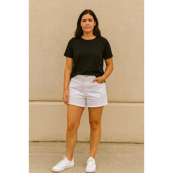 3 for $9 J Crew Shorts 25 High Waist White - Picture 1 of 7